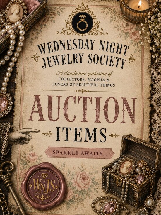 Jewelry - The Wednesday Night Jewelry Society: Auction Item
